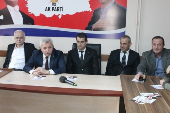 Salih Demir'den AK Parti Kilimli İlçe Teşkilatına Ziyaret