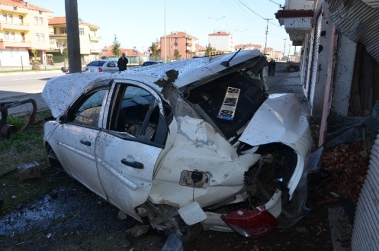 19 MAYıs İlçesinde Kaza 1 Yaralı