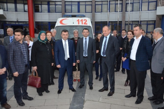 Düzce Belediyesi'ne Ambulans Jesti