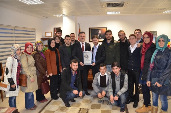 Refik Yılmaz'a Tuğralı Ziyaret