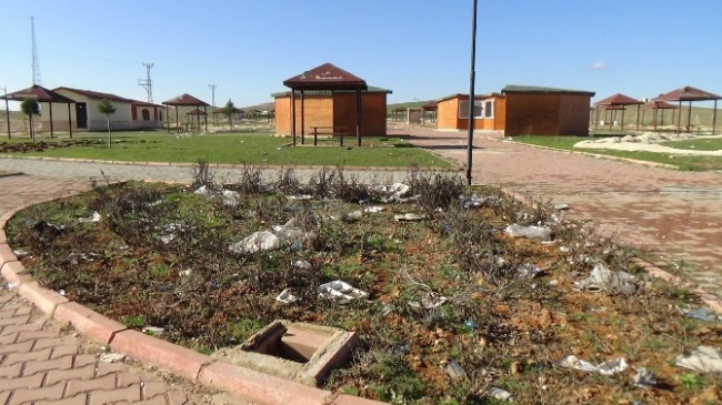 Süleyman Şah Dostluk Parkı Harabeye Döndü