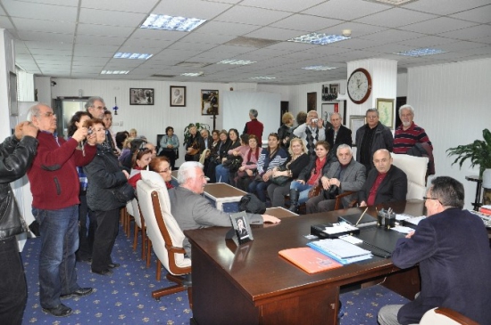 İzmir Eğit-Der Ve Add'den Başkan Saka'ya Ziyaret