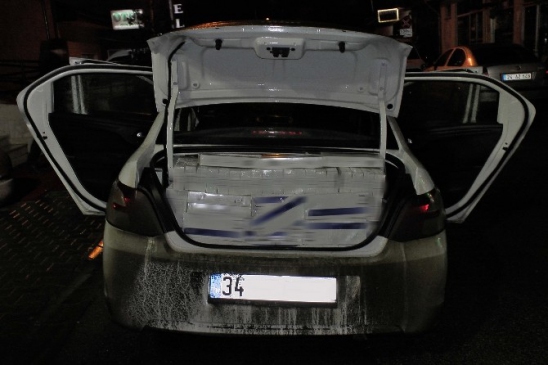 Erzincan'da 5 Bin 490 Paket Kaçak Sigara Ele Geçirildi