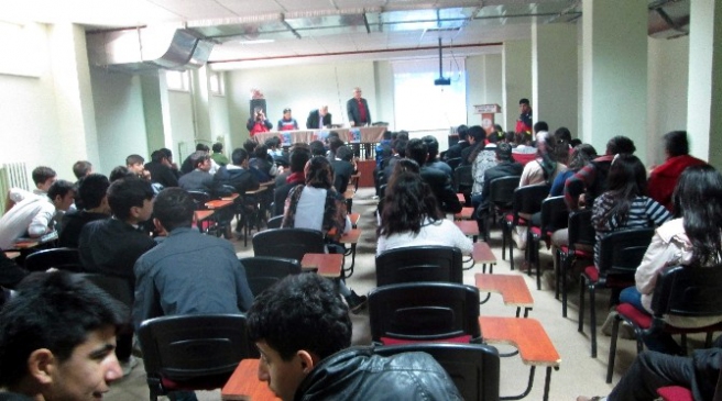 Öğrenciler Doğal Afetler Konusunda Bilgilendirildi