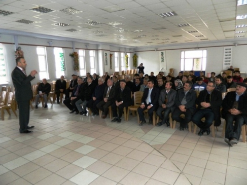 Çiftçilere Tarımsal Sigorta Sistemi Anlatıldı