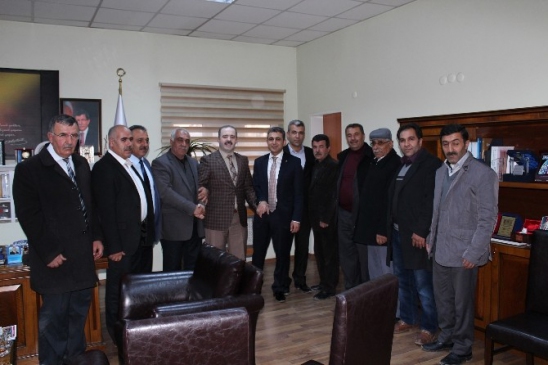 Van AK Parti Milletvekili Aday Adayı Şahin'den Tuşba Belediye Başkanı Özgökçe'ye Ziyaret!