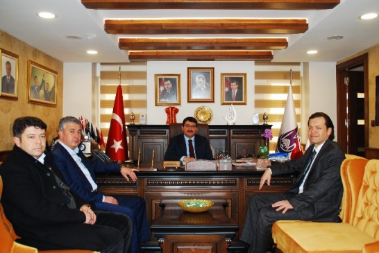 Yalçın'dan Başkan Çelik'e Ziyaret