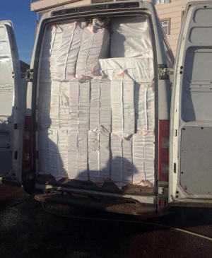 Kahramanmaraş'ta 142 Bin 730 Paket Kaçak Sigara Ele Geçirildi