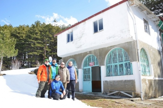 Başkan Erol Mehmet Yarar Muratdağı Termal Kayak Merkezi'ni İceledi