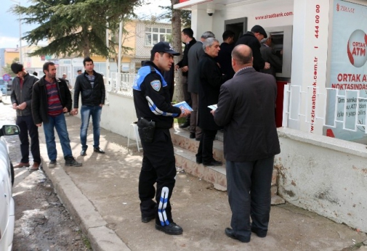 Yunak'ta Toplum Destekli Polislerden Vatandaşlara Uyarı