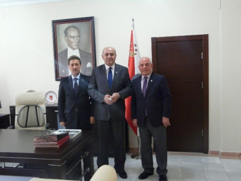 Bilecik'teki Spor Temsilcileri İl Emniyet Müdürünü Ziyaret Etti