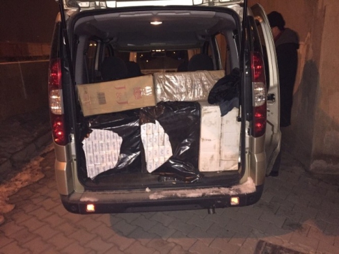 Pasinler'de Kaçak Sigara Operasyonu