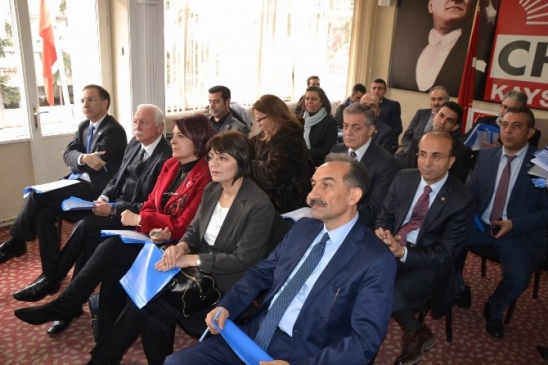 CHP'de İl Yönetimi Milletvekili Aday Adayları İle Toplantı Yaptı