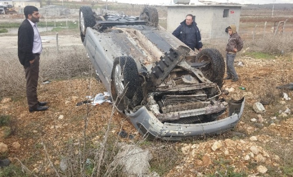 Midyat'ta Trafik Kazası 1 Yaralı
