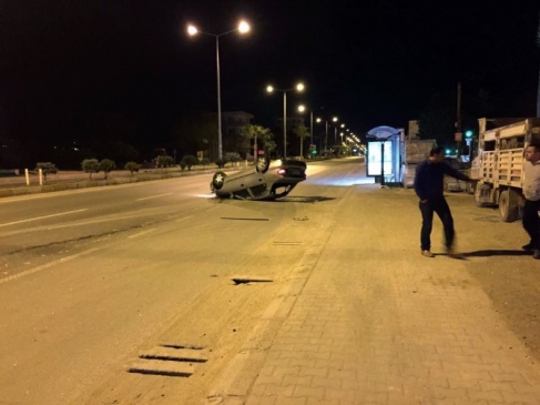 Kaza Yapan Sürücü Kurtarıldıktan Sonra Kayıplara Karıştı