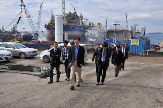 Japon Heyeti Gemisander'i Ziyaret Etti