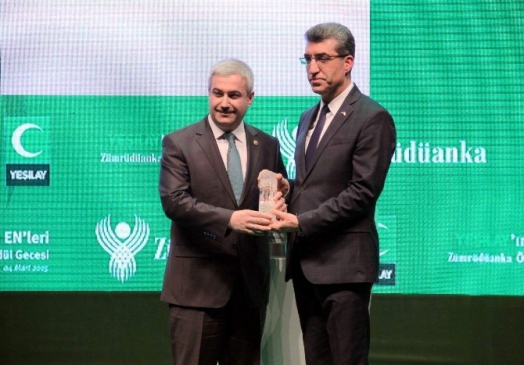 Yetiş ‘En Yeşilaycı Siyasetçi' Ödülünü Aldı