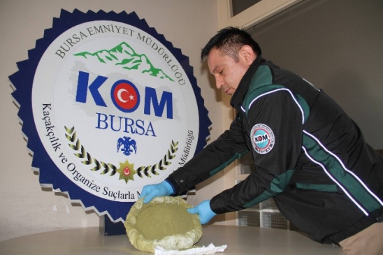 Bursa'da Uyuşturucu Operasyonu