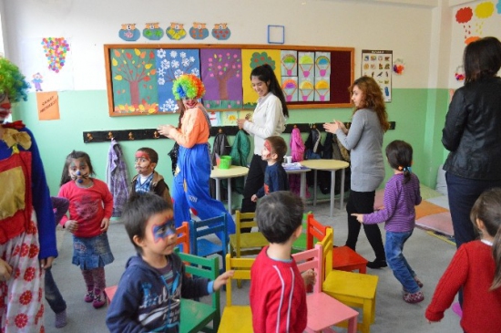 Gençler Minik Öğrencilerle Buluştu