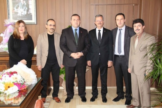 Mtosb'den İl Milli Eğitim Müdürü'ne Ziyaret