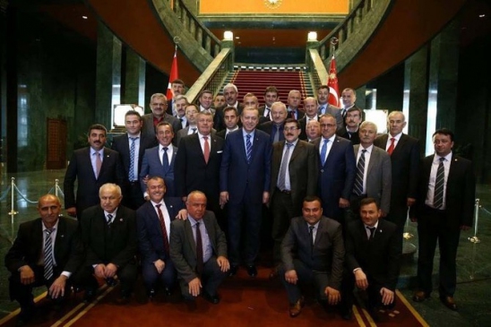 Uysal Cumhurbaşkanı Erdoğan'ı Ziyaret Etti