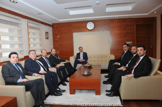 Gaziantep'te GAGİAD Yönetim Kurulu Ali Yerlikaya'yı Ziyaret Etti