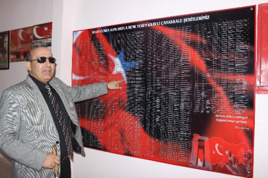 Kilis'te 249 Şehidin İsimleri Dernek Binasında Sergilendi