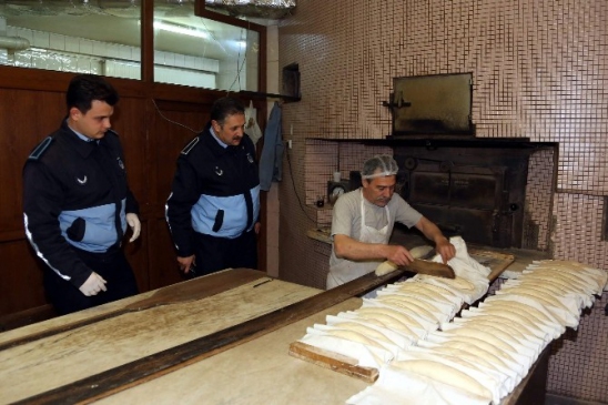 Eskişehir'de Fırınlar Hijyen ve Gramaj Denetiminden Geçti