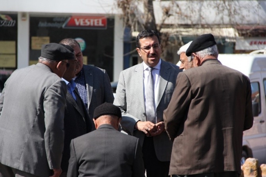 Malatya Battalgazi'de Bülent Tüfenkci, Esnaf ve Ziraat Odalarını Ziyaret Etti