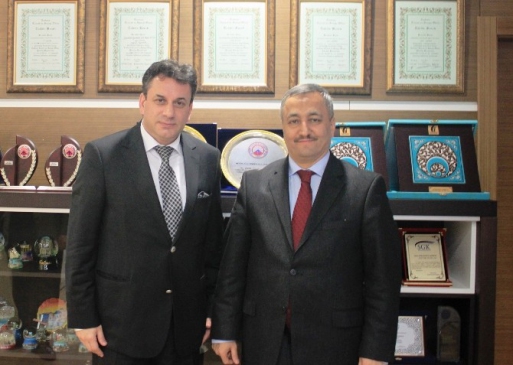 Trabzon'da Nihat Tosun, Sanayici Celil Hekimoğlu ile Görüşme Gerçekleştirdi