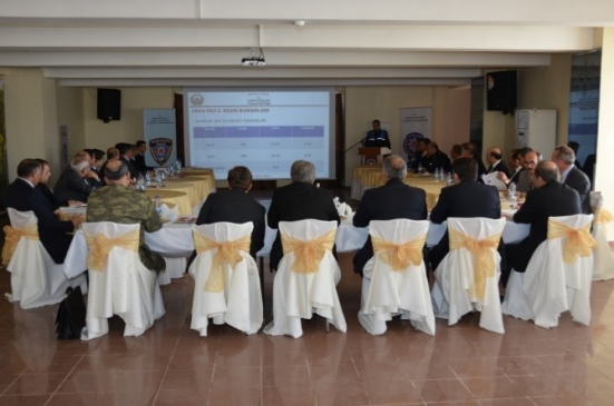 Erzincan'da 2015 Yılı Kent Güvenlik Danışma Kurulu Toplantısı Gerçekleştirildi