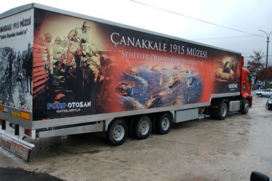 Çanakkale 1915 Seddülbahir Özel Müzesi Tırı Kahramanmaraş Piazza'yı Ziyaret Edecek