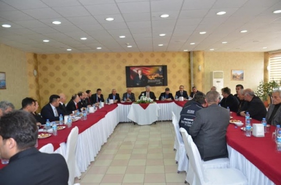 Sinop Merkez'de Mahalle ve Köy Muhtarları ile Huzur Toplantısı Gerçekleştirildi