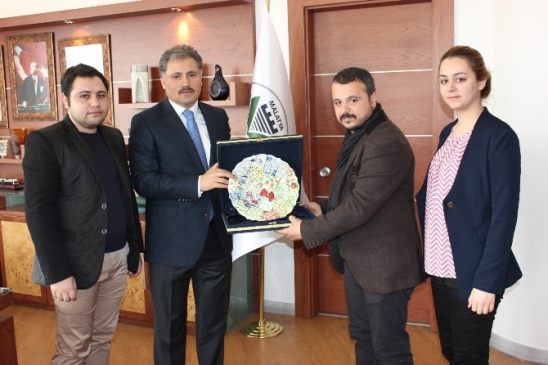 Malatya Büyükşehir Belediye Başkanı Ahmet Çakır'ı MAKSAT Derneği Ziyaret Etti