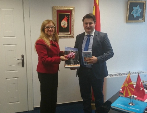 Nevşehir Hacı Bektaş Veli Üniversitesi, Makedonya Cumhurbaşkanı Gyorge İvanov'a Fahri Doktora unvanı verdi.