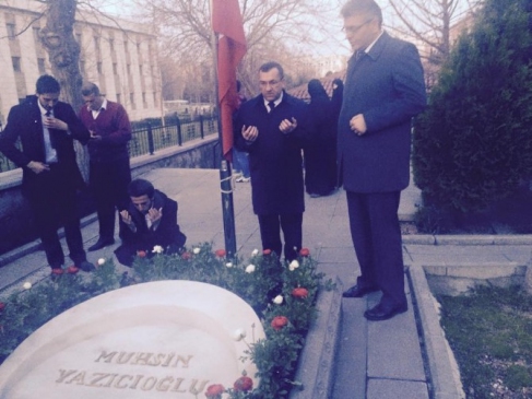 Sakarya'da Levent Ulusoy, Muhsin Yazıcıoğlu'nu Andı