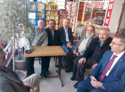 Çorum'da Orhan Bozkurt, Esnaf ve Pazar Ziyareti Gerçekleştirdi