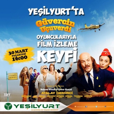 Yeşilyurt AVM'de 'Güvercin Uçuverdi' Filmi Galası Düzenleniyor