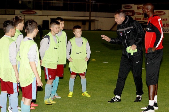 Trabzon'da Yatabare, U12 Takımı ile Özel Antrenman Yaptı