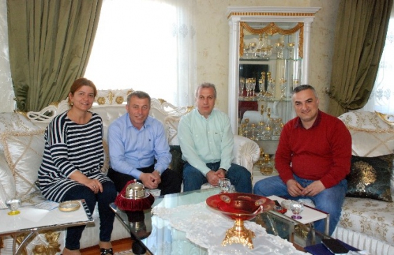 Trabzon'dan Gelen Heyet, Suna Kepolu'ya Destek İçin Diyarbakır'da Bulundu