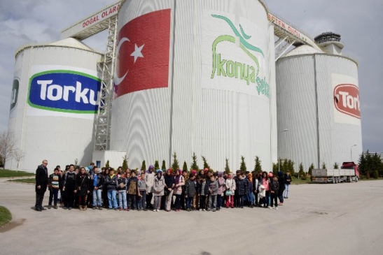 Konya Meram Bilgi Merkezi Öğrencileri Çumra Şeker Tesisleri'ni Ziyaret Etti