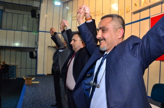 Zonguldak'ta GMİS 10. Olağan Genel Kurulu'nda Başkan Alabaş Adaylığını Açıkladı