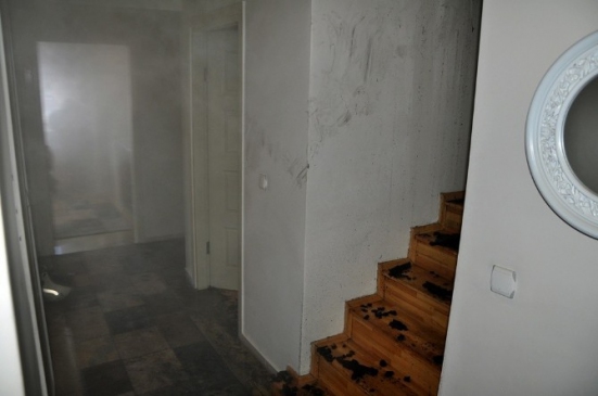 Çanakkale Merkez'de Bir Apartmanda Yangın Çıktı, 5 Kişi Kurtarıldı