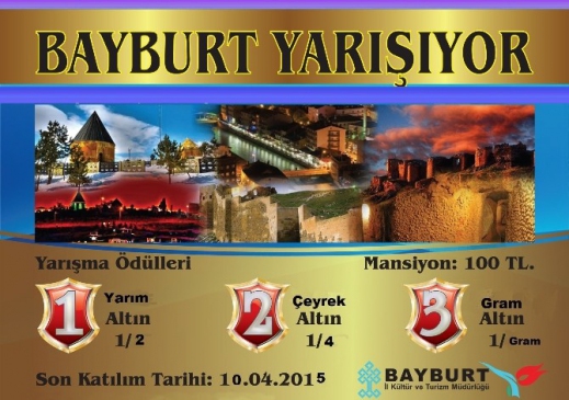 Bayburt'ta 39. Turizm Haftası Kapsamında Amatör Rehber Yarışması Yapılacak