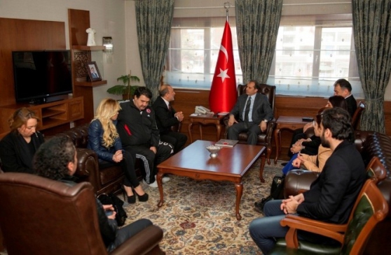 Van İli'nde UDAD Heyeti Vali Taşyapan'ı Ziyaret Etti