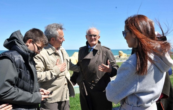 Samsun'da Ünlü Oyuncu Mehmet Aslantuğ, Tanıtım Filminde Rol Alacak
