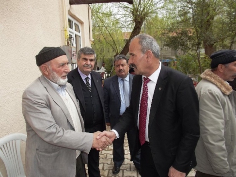 Malatya Yeşilyurt'ta MHP, Dilek Mahallesi'nde Esnafı Ziyaret Etti