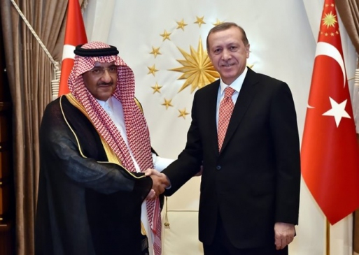 Cumhurbaşkanı Erdoğan, Suudi Arabistan Veliaht Vekili Prens Muhammed Bin Naif'i Kabul Etti