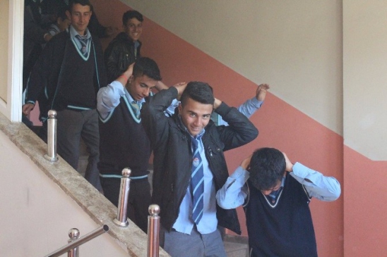 Kilis'te 'Afete Hazır Okul' Eğitimi Öğrencilere Veriliyor