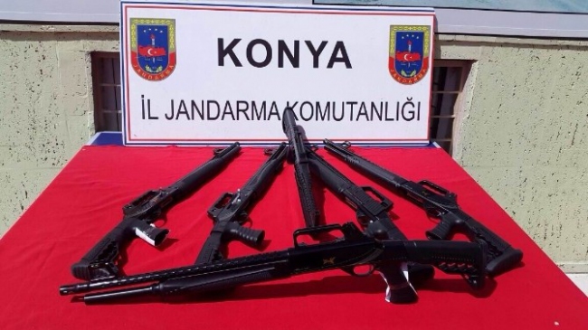 Konya Beyşehir'de Yasa Dışı Av Tüfeği Satışı Yapan 3 Bayi Kapatıldı